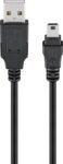 Καλώδιο USB 2.0 Type A Αρσενικό σε Mini USB 5 Pin Αρσενικό 0.3m Goobay 93229