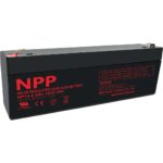 NPP Μπαταρία Μολύβδου 12V 2.3Ah 178x34x60mm Ακροδέκτες F1 4.8mm NP12-2.3NPP