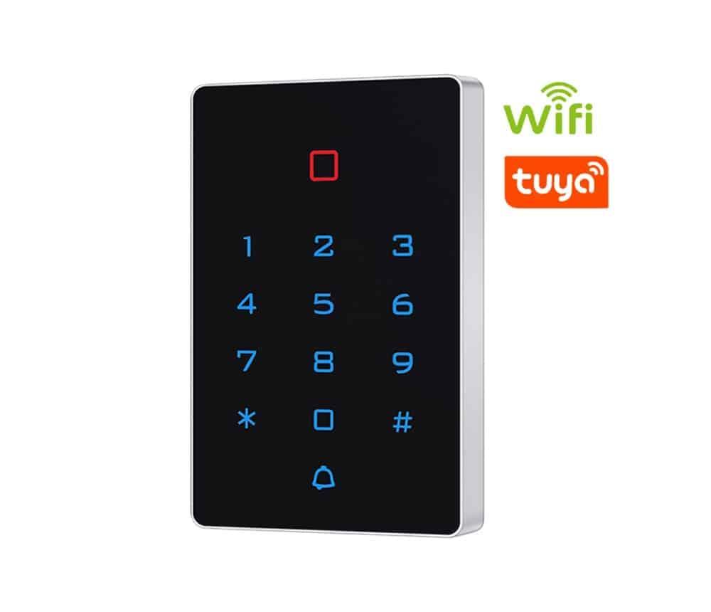 9391000160-o1.jpg Realsafe ACR-12MF Αυτόνομο Wi-Fi Πληκτρολόγιο Access Control με RFID 125KHz & 13.56MHz 117x71x22mm - Image 1
