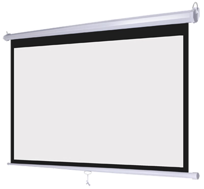 939507630-o1.jpg Xtreme Χειροκίνητη Οθόνη Προβολής Projector Τοίχου 120" 16:9 270x150cm MNS-120/16:9 - Image 1