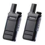 Quansheng TG-A1 Set 2 Walkie Talkie 3km Max 16 Κανάλια Μπλε/Γκρι
