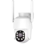 Anga AQ-8132IBW IP Wi-Fi Κάμερα 2MP Εξωτερικού Χώρου IP66 2.4&5GHz με Κίνηση & Αμφίδρομο Ήχο, Φακός 3.6mm