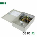 Τροφοδοτικό Switching 12VDC 10A για Συστήματα Ασφαλείας με 9 Εξόδους & Λειτουργία UPS 207x265x85mm Anga CP1209-10A-9-B - Image 2