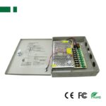 Τροφοδοτικό Switching 12VDC 10A για Συστήματα Ασφαλείας με 9 Εξόδους 233x206x52mm Anga CP1209-10A-9 - Image 3