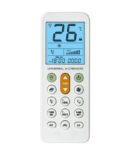 Anga AIR-302W Τηλεχειριστήριο Air Condition με Φωτειζόμενη Οθόνη, Κλείδωμα Θερμοκρασίας & Ανεμιστήρα