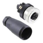 Βύσμα Μ12 Θηλυκό 5 Pin για Καλώδιο, 4Α 60V IP67 B Code Profibus TE Connectivity T4110401051-000 - Image 2