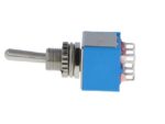 Διακόπτης Μοχλού Toggle ON-ΟΝ 6 Pin DPDT, 3A/250VAC, Φ6mm Ninigi TSX103 - Image 2