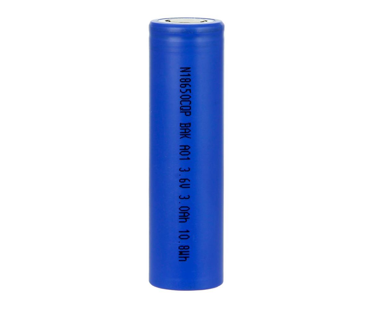 984127954-o1.jpg BAK Battery Επαναφορτιζόμενη Μπαταρία Li-Ion 18650 3.6V 3000mAh 20Α Ø18.55x65.2mm N18650CQP - Image 1