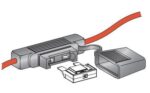Ασφαλειοθήκη για Καρφωτές Ασφάλειες 29mm (Maxi) 32V 60A Max. με Καλώδιο 10mm² 13.2cm MTA 0100337 - Image 3