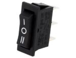 Διακόπτης Rocker ON-OFF-ON 3 Pin SP3T, 10A/250VAC, για Άνοιγμα 30.4x11.2mm SCI R13-91-AC