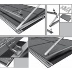 Προφίλ Αλουμινίου 40x40mm 1m για Στήριξη Φωτοβολταϊκων Panel - Image 2
