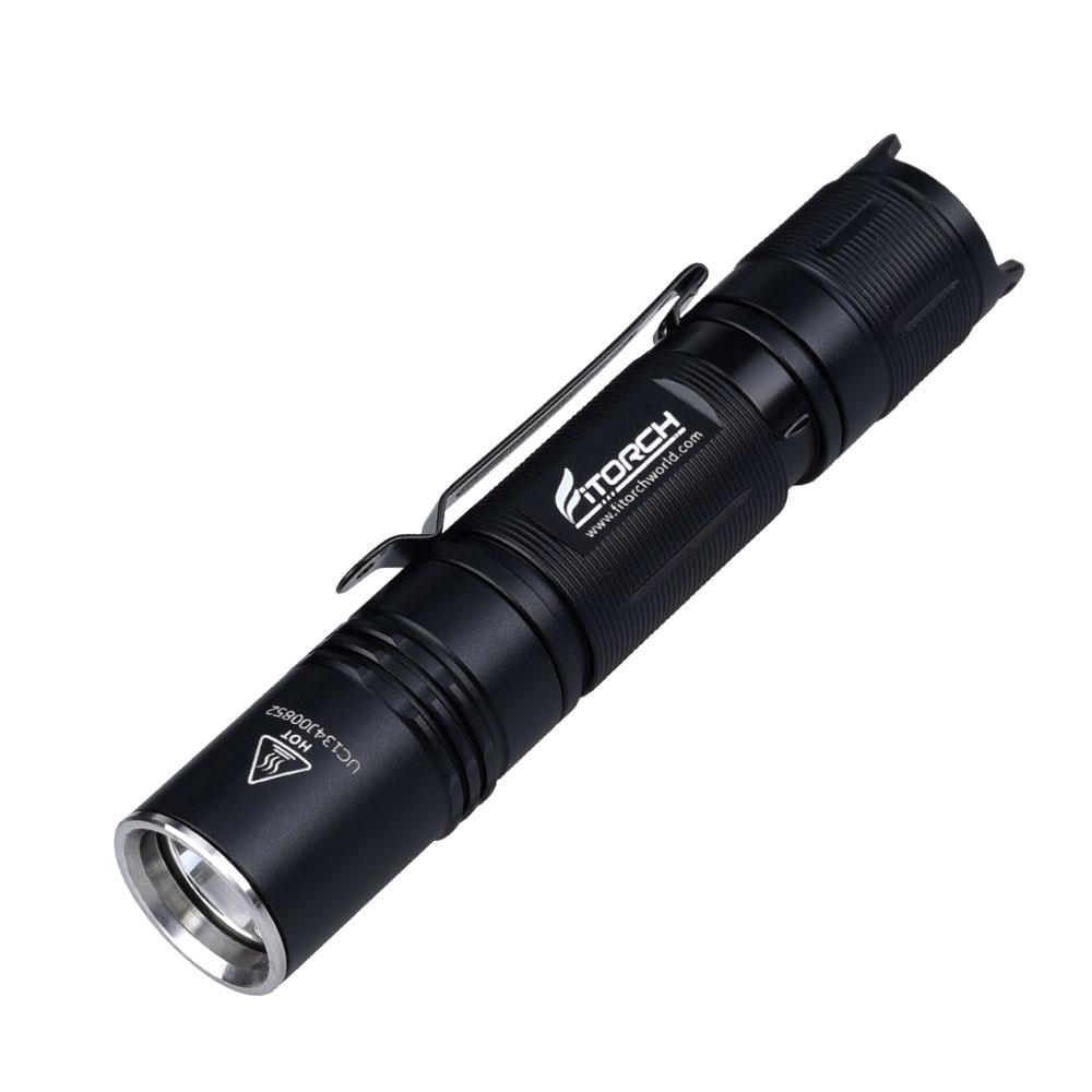 SE7648700-o1.jpg Φακός Χειρός LED Μπαταρίας 550lm Δέσμη 165m IPΧ8 με 5 Λειτουργίες Φωτισμού Φ18.5x100mm Fitorch EC10 - Image 1