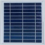 Πολυκρυσταλλικό Φωτοβολταϊκό Panel 12V 40W 53x51x2.5cm Invictus SRM-40P