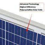 Πολυκρυσταλλικό Φωτοβολταϊκό Panel 12V 100W 92x67x2.8cm με Βύσματα MC4 Epever P-100W - Image 3
