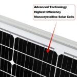 Μονοκρυσταλλικό Φωτοβολταϊκό Panel 12V 20W 38x31x1.7cm Epever M-20W - Image 2