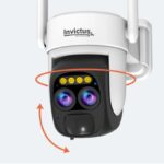 Invictus HTP-2 IP Wi-Fi Κάμερα Μπαταρίας 3MP Εξωτερικού Χώρου Έγχρωμη 24/7 IP66 με Κίνηση, Ανιχνευτή PIR, Ηλιακό Panel & Αμφίδρομο Ήχο, 2 Φακοί 4&12mm - Image 2